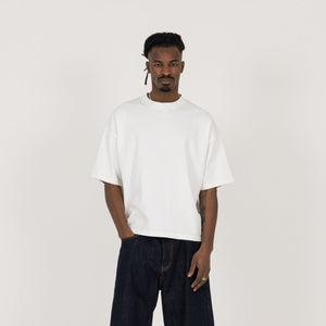 Cropped T-Shirt - Bone White - Destructive