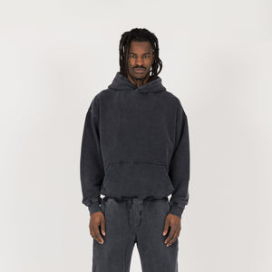 Hoodie - Vintage Black - Destructive