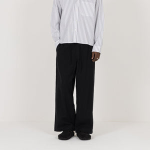Linen Trouser - Black - Destructive