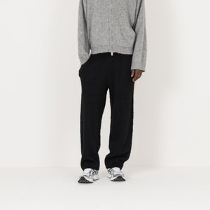 Mohair Sweatpant - Black - Destructive