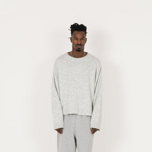 Mohair Sweatshirt - Mist - Destructive