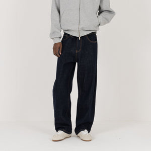 Relaxed Denim - Raw - Destructive