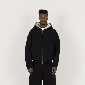 Sculpt Fleece Jacket - Carbon Black - Destructive