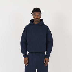 Sculpt Hoodie - Midnight Blue - Destructive