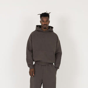 Sculpt Hoodie - Moor Brown - Destructive