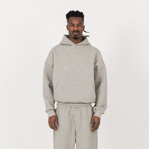 Sculpt Hoodie - Stone Marl - Destructive