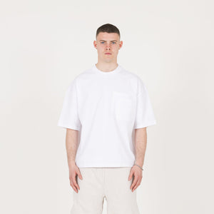 Segment T-Shirt - White - Destructive