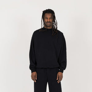 Sweatshirt - Black - Destructive