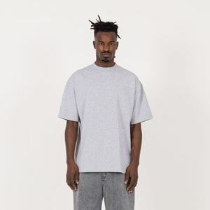 T-Shirt - Light Marl Grey - Destructive