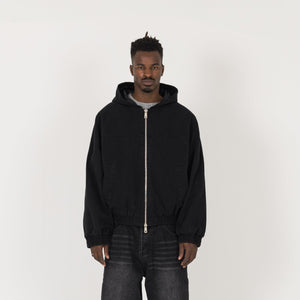 Work Jacket - Black - Destructive