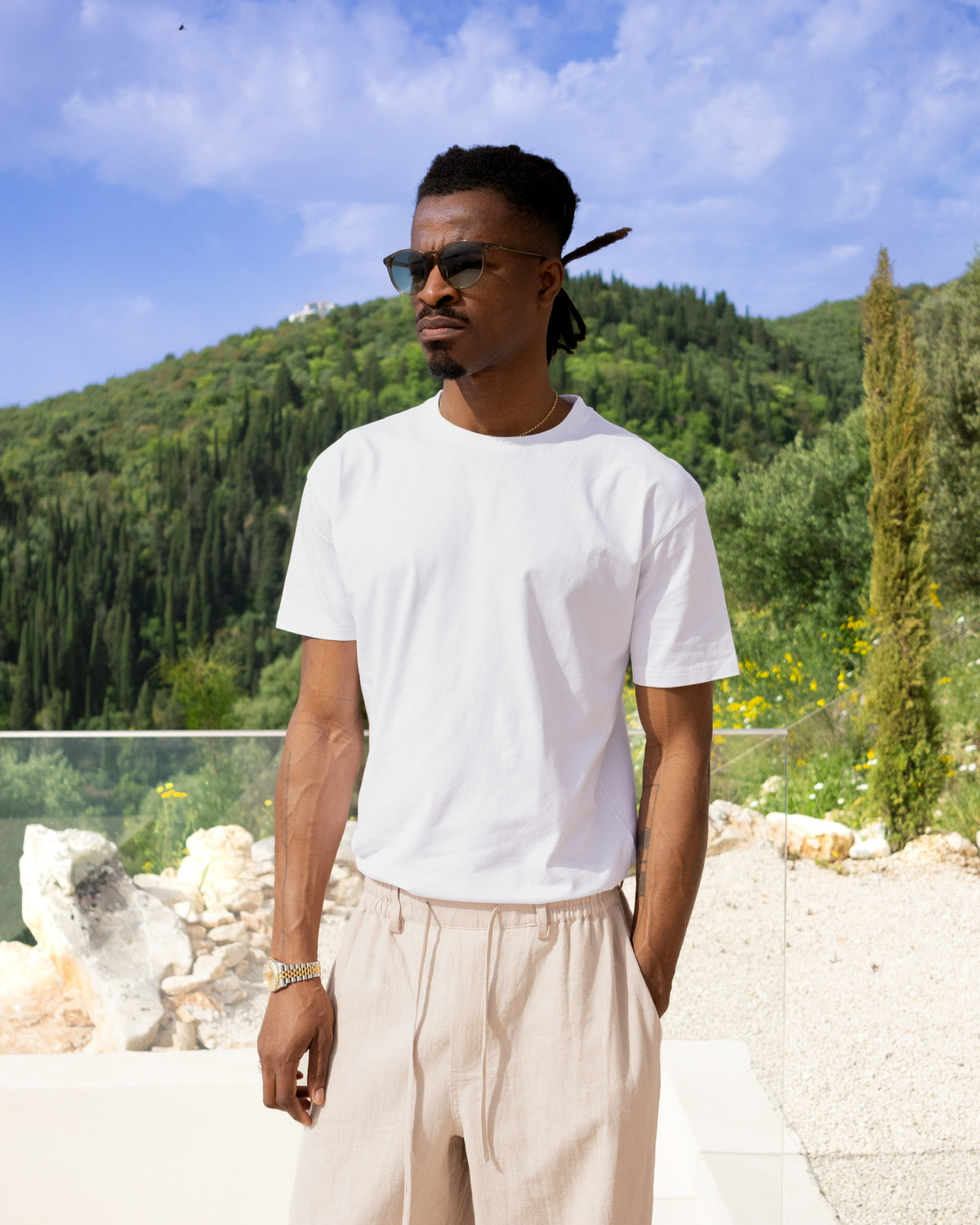 Tailored T-Shirt - White campaign image 2