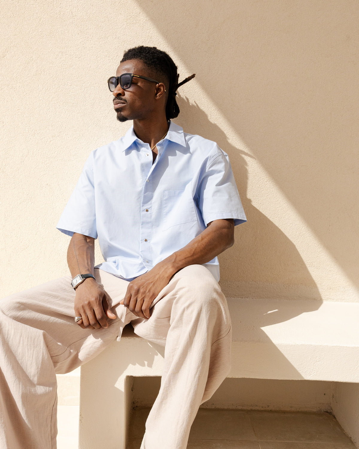 Uniform Shirt - Horizon Blue campaign image 1