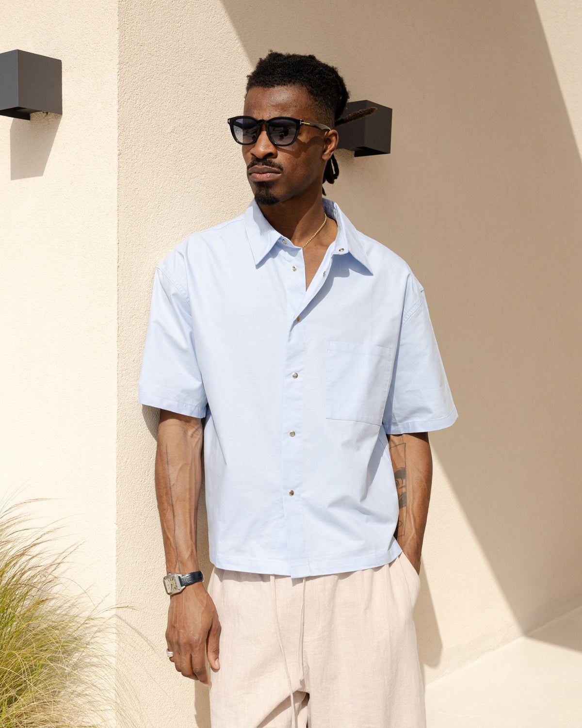 Uniform Shirt - Horizon Blue campaign image 2