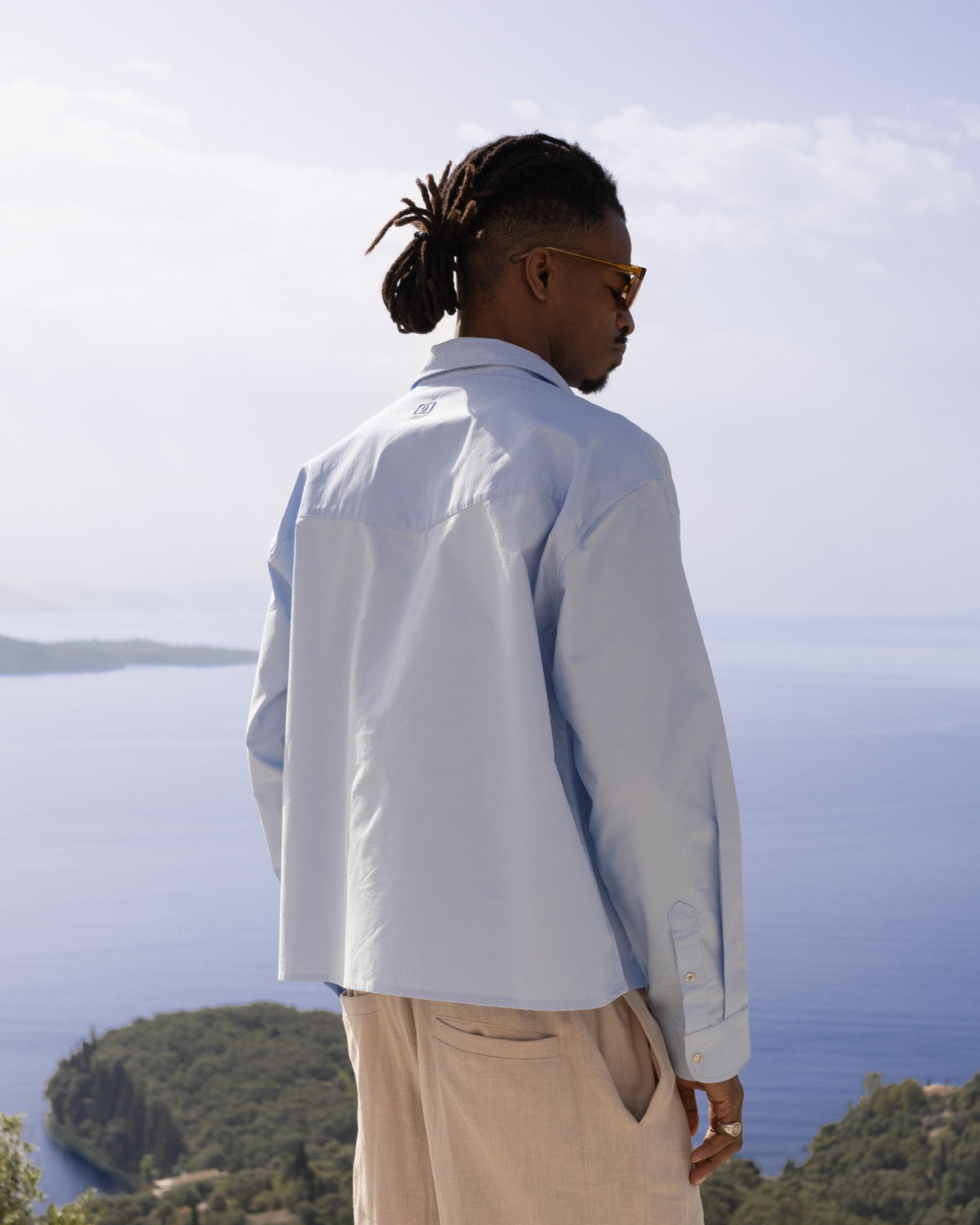 Uniform Long Sleeve Shirt - Horizon Blue campaign image 3