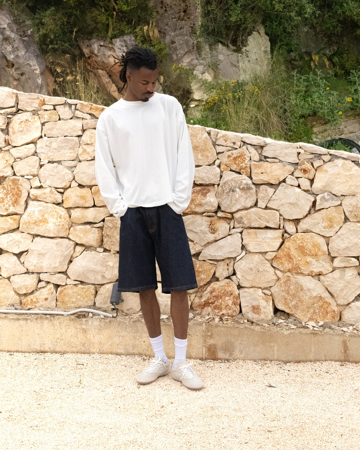 Denim Short - Raw campaign image 2