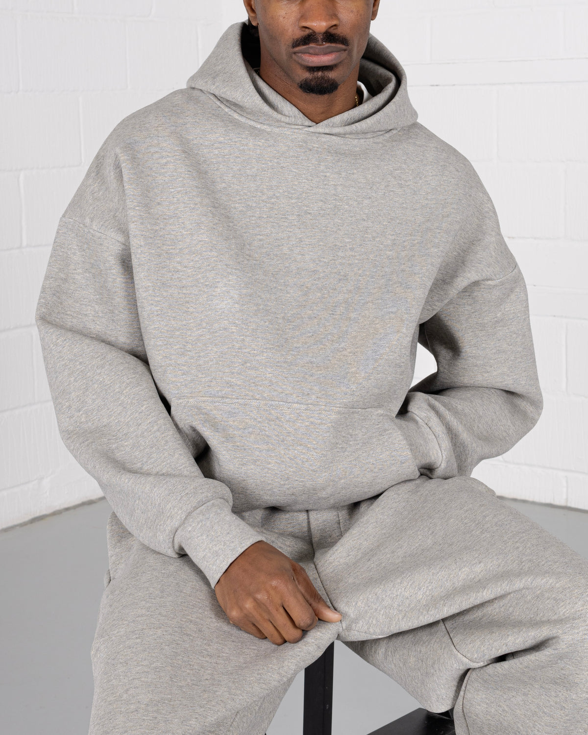 Sculpt Hoodie - Stone Marl campaign image 1