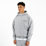 Signature Hoodie - Light Marl Grey