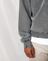 Distressed Sweatshirt - Vintage Grey