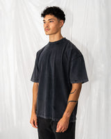 Distressed T-Shirt - Vintage Black