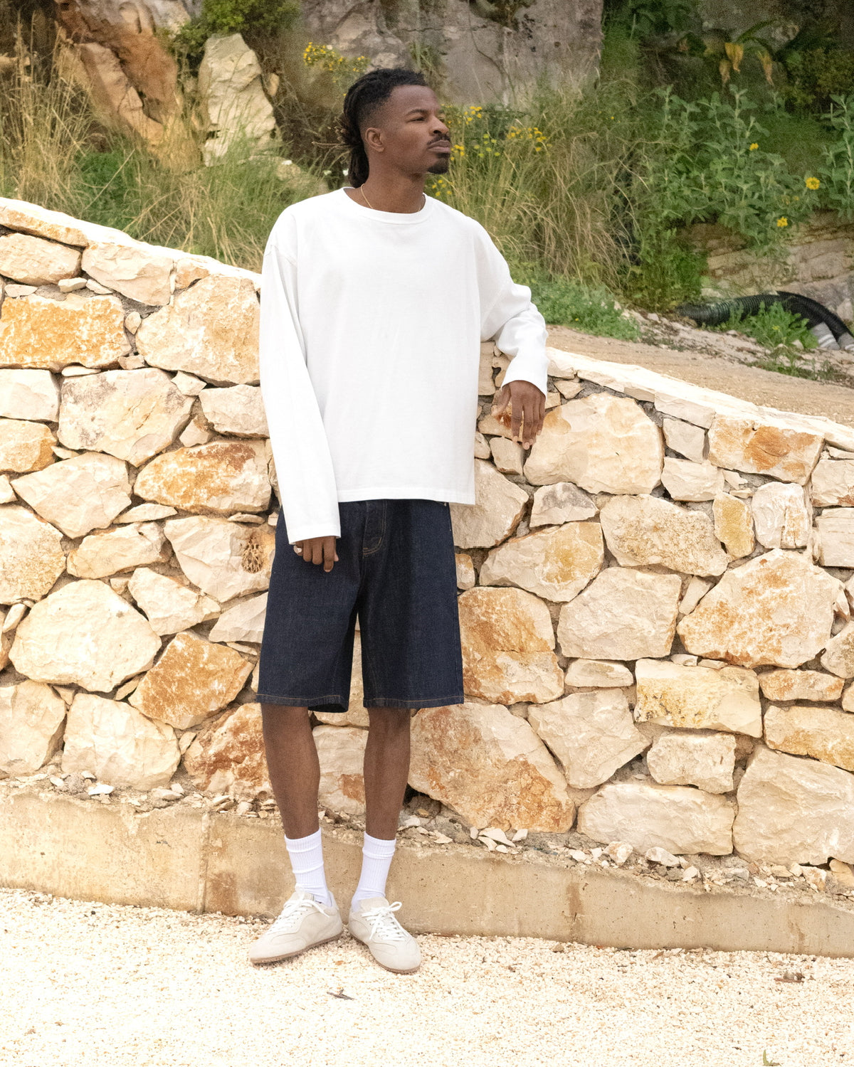 Denim Short - Raw campaign image 4