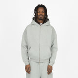 Sculpt Zip Hoodie - Slate Marl