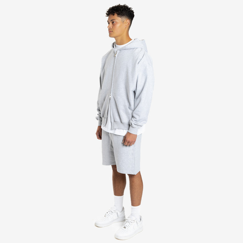 Short - Light Marl Grey