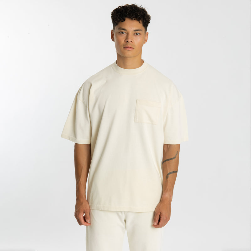 Pocket T-Shirt - Flat White