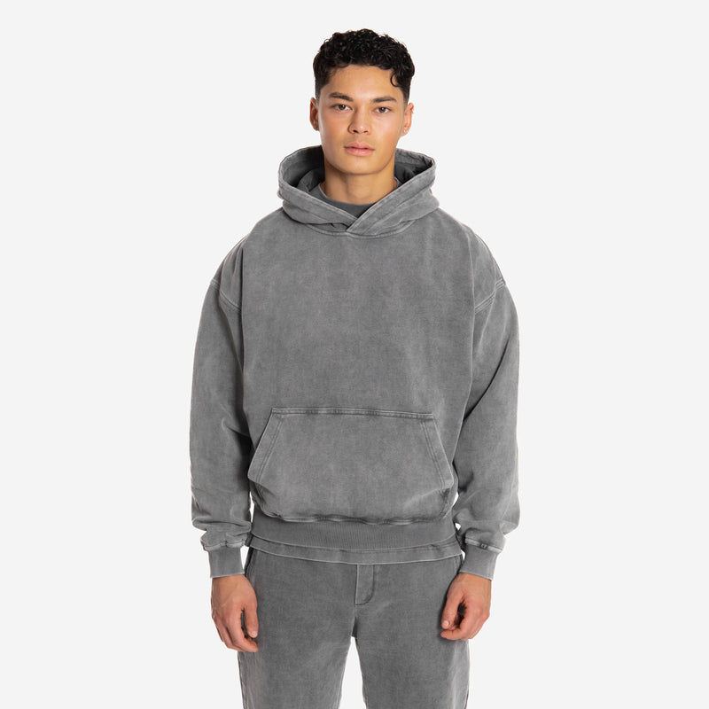 Classic Hoodie - Washed Grey