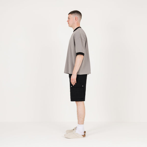 Accent T-Shirt - Granite / Black - Destructive