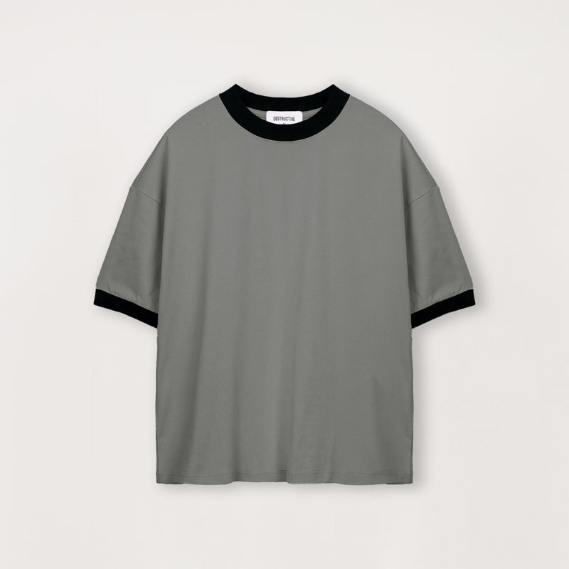 Accent T-Shirt - Granite / Black - Destructive
