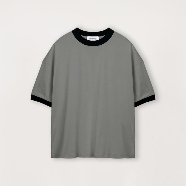 Accent T-Shirt - Granite / Black - Destructive