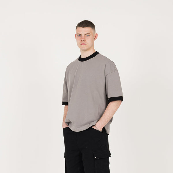 Accent T-Shirt - Granite / Black - Destructive