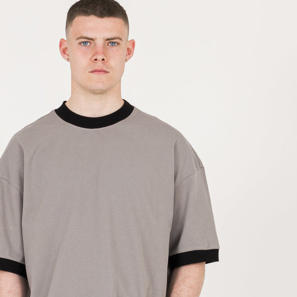 Accent T-Shirt - Granite / Black - Destructive