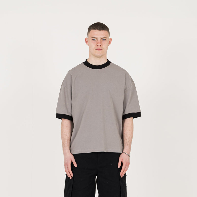 Accent T-Shirt - Granite / Black - Destructive