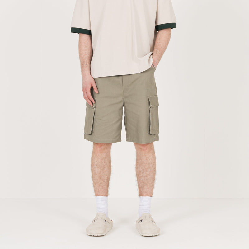 Cargo Short - Moss Green - Destructive