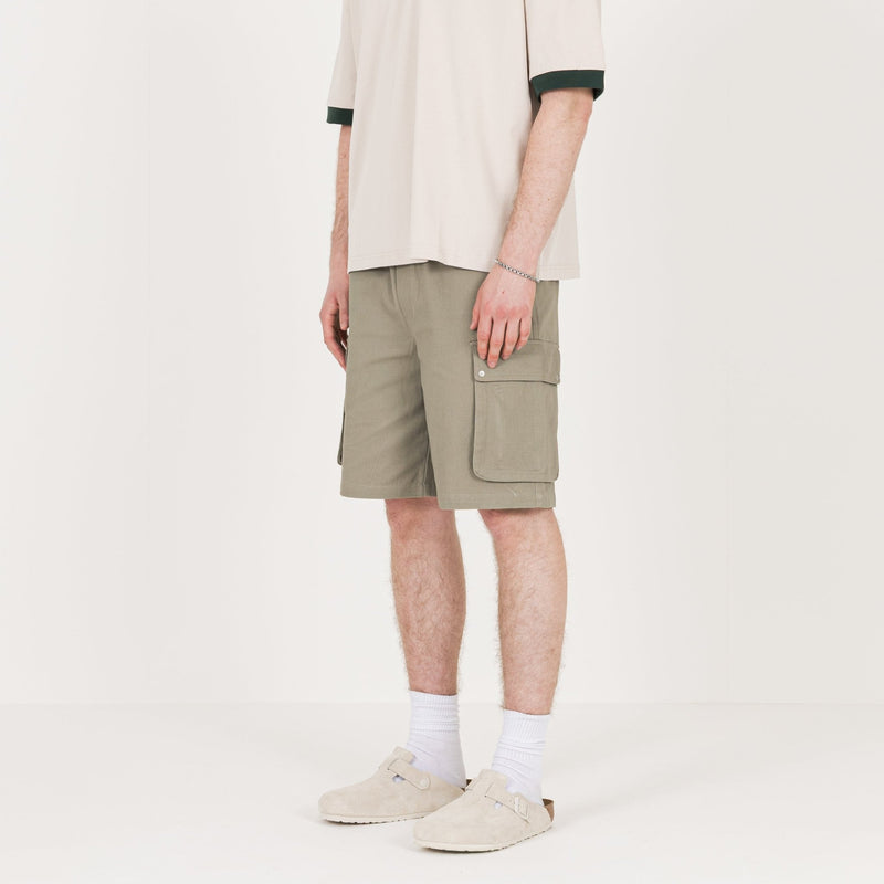 Cargo Short - Moss Green - Destructive