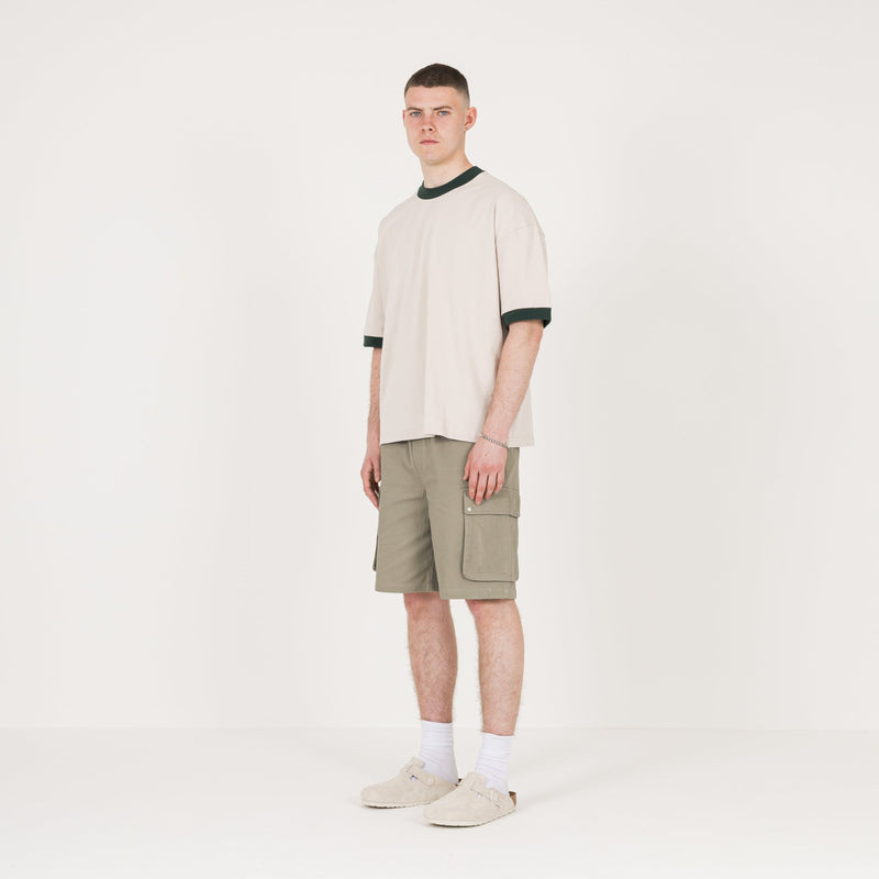 Cargo Short - Moss Green - Destructive