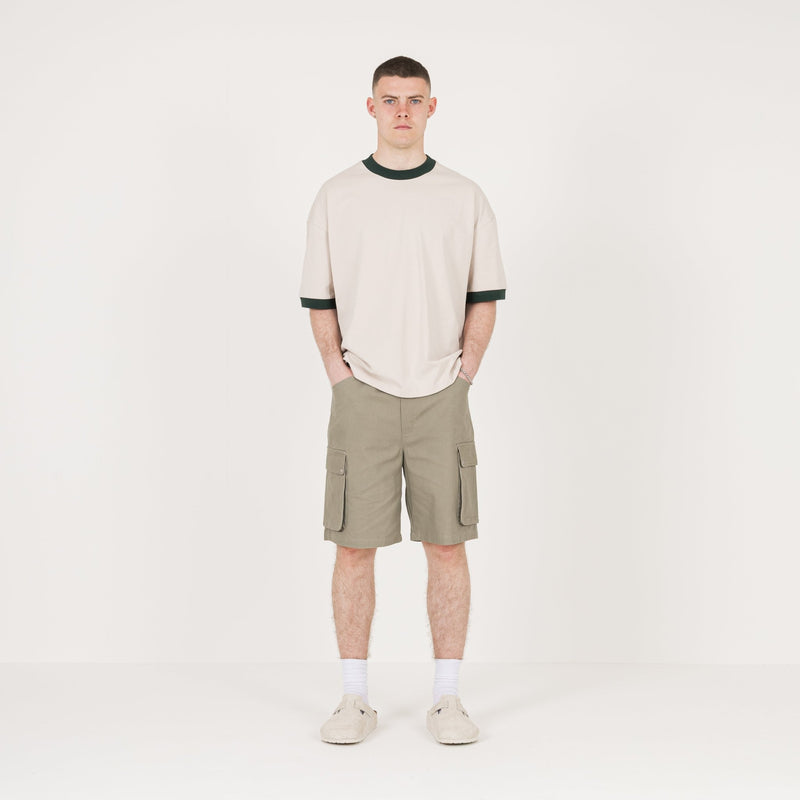 Cargo Short - Moss Green - Destructive