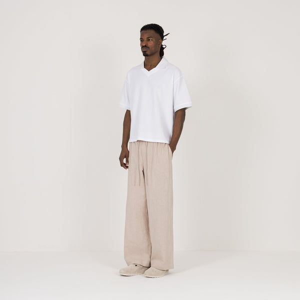 Cropped Polo - White - Destructive