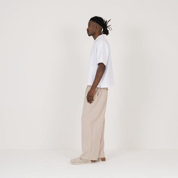 Cropped Polo - White - Destructive