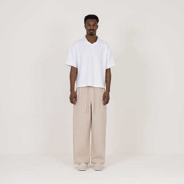 Cropped Polo - White - Destructive