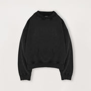 Cropped Sweatshirt - Black