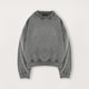 Cropped Sweatshirt - Vintage Grey - Destructive