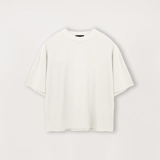 Cropped T-Shirt - Bone White - Destructive