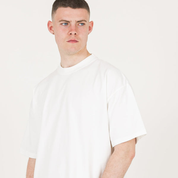 Cropped T-Shirt - Bone White - Destructive