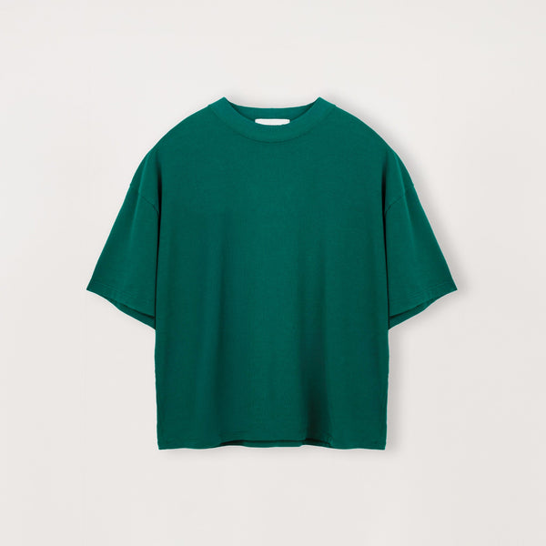 Cropped T-Shirt - Evergreen - Destructive