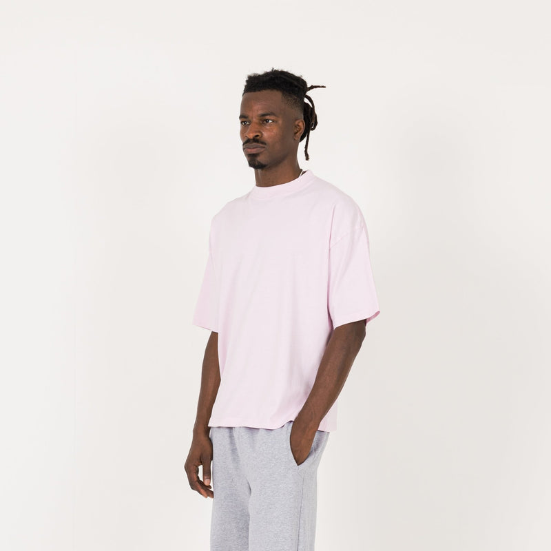 Cropped T-Shirt - Light Pink - Destructive