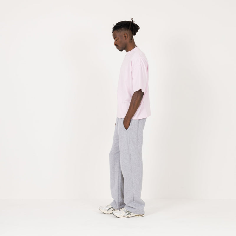 Cropped T-Shirt - Light Pink - Destructive