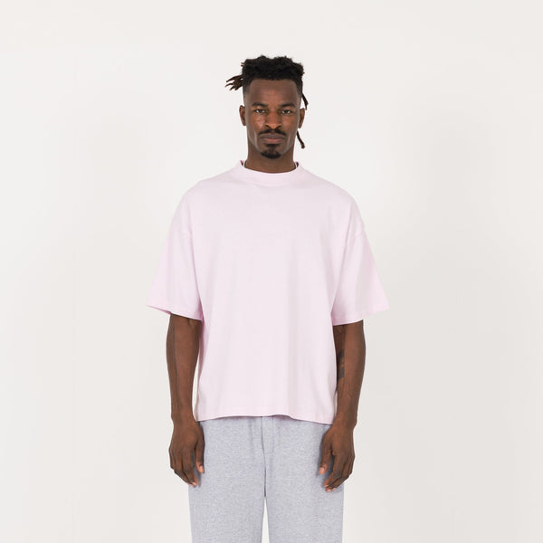 Cropped T-Shirt - Light Pink - Destructive