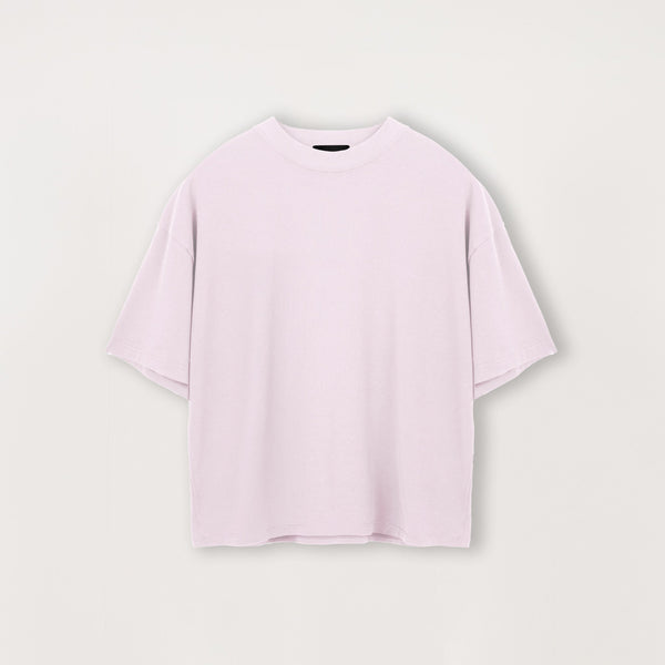 Cropped T-Shirt - Light Pink - Destructive